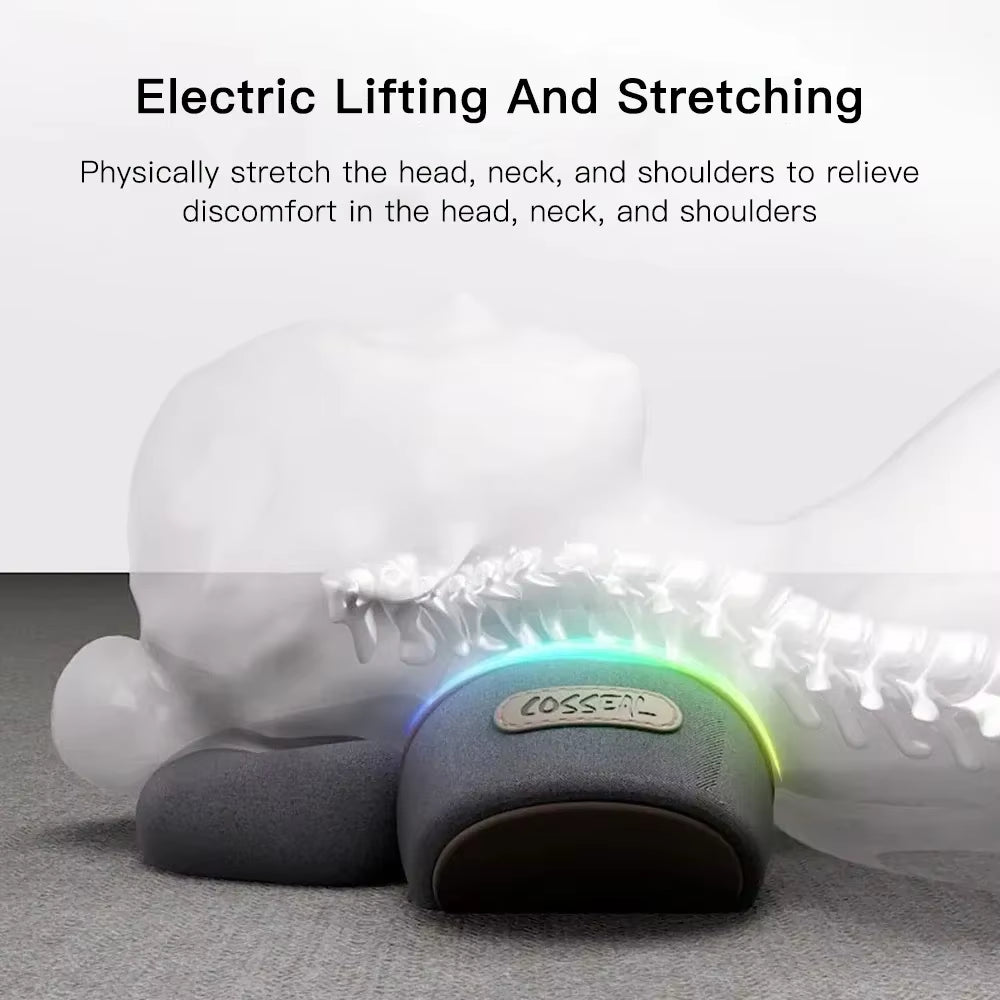 Tired of persistent tension? Introducing the ultimate solution for neck pain and stress relief: the Heated Neck Massager Pillow. Designed to mimic the touch of a professional therapist, this pillow combines powerful Shiatsu Deep Kneading technology with relaxing Soothing Heat Therapy.