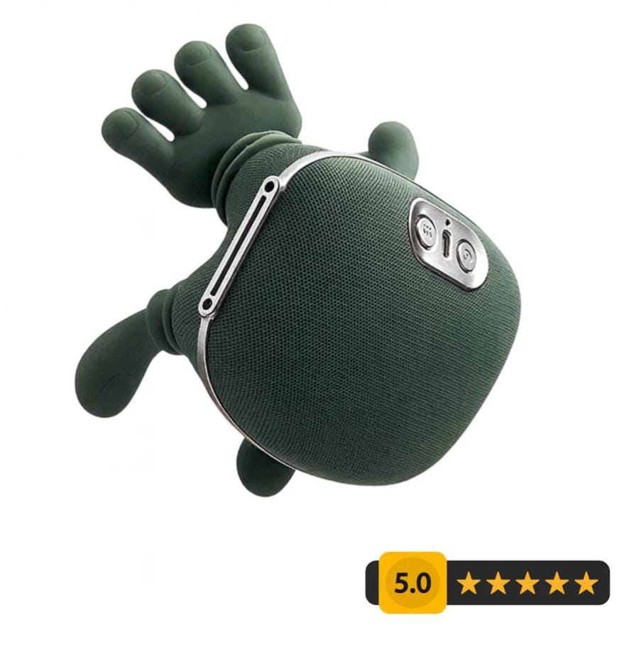 Relaxing massager for the neck and back